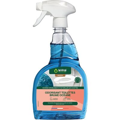 Le Vrai - Océane - Toilette Brume - 750ml - Air Freshener - Publicité Le Vrai - Océane - Toilette Brume - 750ml - Air Freshener - Publicité