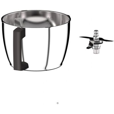 Bol en acier inoxydable Magimix 17532 avec couteau - Accessoire robot cuisine Bol en acier inoxydable Magimix 17532 avec couteau - Accessoire robot cuisine