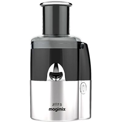 Magimix 18093F - Noir, Chrome - Extracteur de jus centrifuge - Publicité Magimix 18093F - Noir, Chrome - Extracteur de jus centrifuge - Publicité