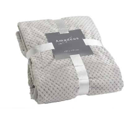 AMADEUS Plaid à carreaux 130 x 170 cm - Plaid - Publicité AMADEUS Plaid à carreaux 130 x 170 cm - Plaid - Publicité