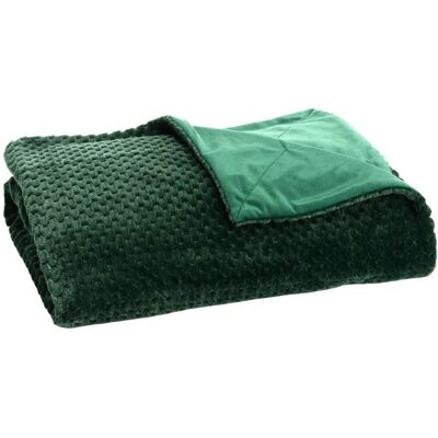 Amadeus - Damier - Vert - 170x130 cm - Blanket - Publicité Amadeus - Damier - Vert - 170x130 cm - Blanket - Publicité