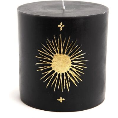 Amadeus - Soleil - Noir - 10x10 cm - candle - Publicité Amadeus - Soleil - Noir - 10x10 cm - candle - Publicité