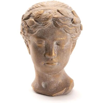 Pierre Amadeus - Buste femme doré - 16x15 cm - Sculpture - Publicité Pierre Amadeus - Buste femme doré - 16x15 cm - Sculpture - Publicité