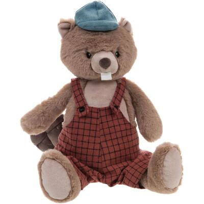 Peluche castor beige Victor - Jouet doux pour enfants - Publicité Peluche castor beige Victor - Jouet doux pour enfants - Publicité