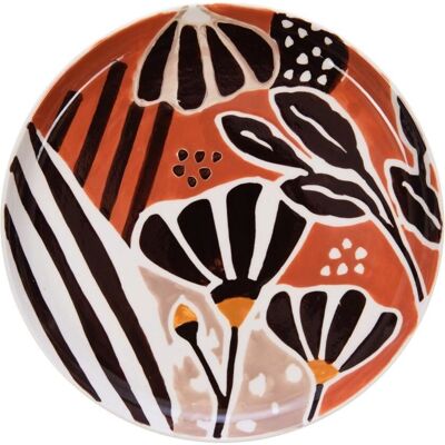 Assiette Dalila 26cm Decorée - Assiette - Publicité Assiette Dalila 26cm Decorée - Assiette - Publicité