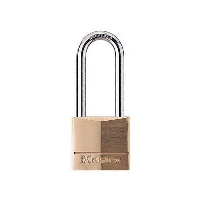 Zamek w Mosiądzu Master Lock - 40mm, 51mm Łańcuch, 4-Pin - Zamek Bezpieczeństwa Zamek w Mosiądzu Master Lock - 40mm, 51mm Łańcuch, 4-Pin - Zamek Bezpieczeństwa