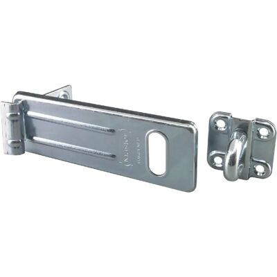 Master Lock 706EURD Wrought Steel Hasp - Locking Hardware for Doors and Sheds Master Lock 706EURD Wrought Steel Hasp - Locking Hardware for Doors and Sheds