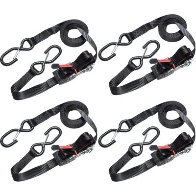 Master Lock 3056EURDAT Ratchet Tie-Down with S-Hooks 4.25m - Ratchet Tie Down Master Lock 3056EURDAT Ratchet Tie-Down with S-Hooks 4.25m - Ratchet Tie Down
