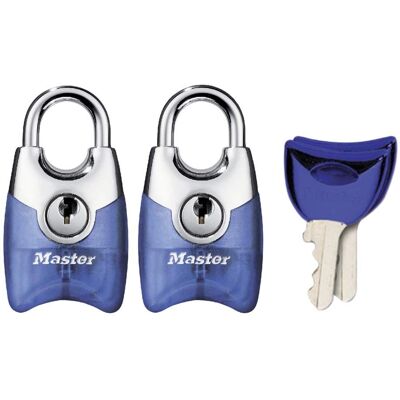 Serratura Master Lock 20mm - Blocco doppio - 2 chiavi Serratura Master Lock 20mm - Blocco doppio - 2 chiavi