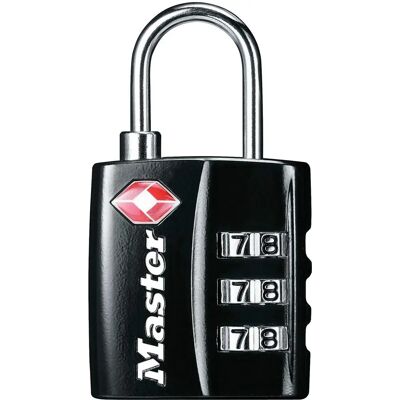 Candado de 3 dígitos TSA de Master Lock - Cierre Candado de 3 dígitos TSA de Master Lock - Cierre