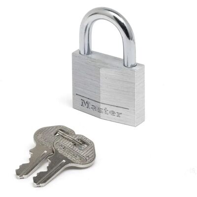 Master Lock 50mm Aluminium Vorhängeschloss - Doppelverriegelung Master Lock 50mm Aluminium Vorhängeschloss - Doppelverriegelung