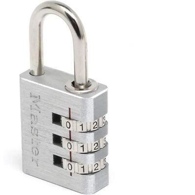 Zamek aluminiowy Master Lock 30mm z 3-cyfrowym kodem - Szafki, Skrzynie, Magazynowanie Zamek aluminiowy Master Lock 30mm z 3-cyfrowym kodem - Szafki, Skrzynie, Magazynowanie