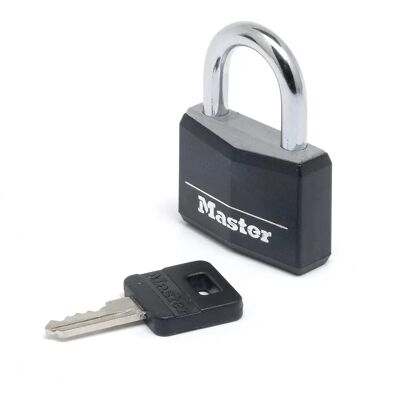 Master Lock 9140EURDBLK Aluminium Zwart Vinyl Slot 40mm 4 Pin Master Lock 9140EURDBLK Aluminium Zwart Vinyl Slot 40mm 4 Pin