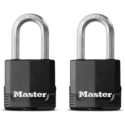 Zamek odporności na warunki atmosferyczne Master Lock M115EURTLF - Zestaw 2 Zamek odporności na warunki atmosferyczne Master Lock M115EURTLF - Zestaw 2