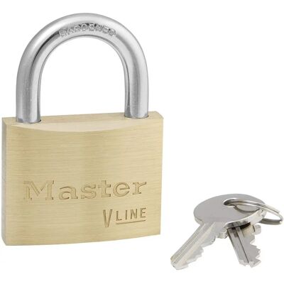 Master Lock Messing Hangslot 50mm Weerbestendig - Hangslot Master Lock Messing Hangslot 50mm Weerbestendig - Hangslot