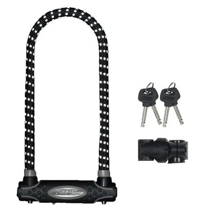 Zámek na kolo Master Lock - Certifikace Secure-Gold, Reflexní, 2 Tuny Zámek na kolo Master Lock - Certifikace Secure-Gold, Reflexní, 2 Tuny