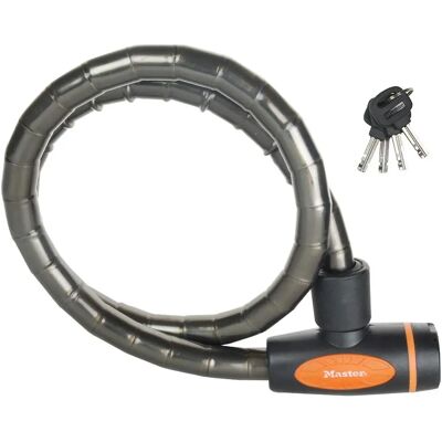Master Lock 8228EURDPROSM Værbestandig sykkellås 1,8 m stållås Master Lock 8228EURDPROSM Værbestandig sykkellås 1,8 m stållås
