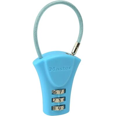 Master Lock 4623EURDAST cadenas à combinaison avec câble Master Lock 4623EURDAST cadenas à combinaison avec câble