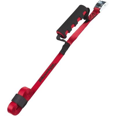 Sangle de transport Master Lock 2,5m - Ceinture robuste réglable - Publicité Sangle de transport Master Lock 2,5m - Ceinture robuste réglable - Publicité
