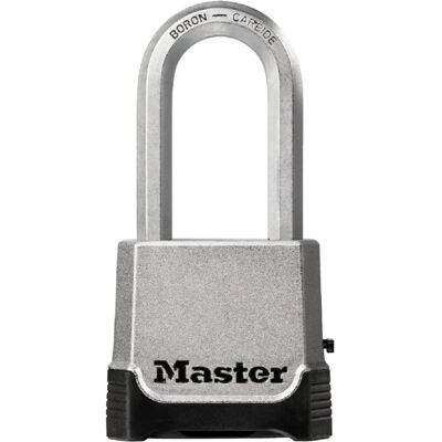 Zamek stalowy Master Lock M176EURDLH 4 cyfrowy szary Zamek stalowy Master Lock M176EURDLH 4 cyfrowy szary