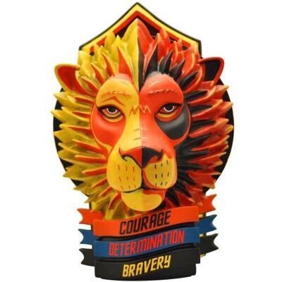 Figurine de collection Blason Gryffondor Plastoy 21 cm en résine - Publicité Figurine de collection Blason Gryffondor Plastoy 21 cm en résine - Publicité