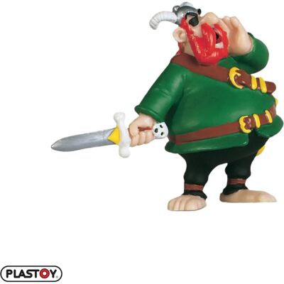 Plastoy Asterix Obelix Barbe Rouge Figurine - Verzamelobject Plastoy Asterix Obelix Barbe Rouge Figurine - Verzamelobject