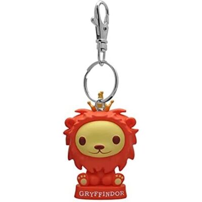 Harry Potter Gryffindor Nyckelring - 6cm - PVC-fri Harry Potter Gryffindor Nyckelring - 6cm - PVC-fri