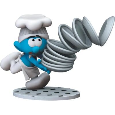 Plastoy Les Schtroumpfs Gourmand figurine - PVC, Peint à la main, Licence - Statuette Plastoy Les Schtroumpfs Gourmand figurine - PVC, Peint à la main, Licence - Statuette