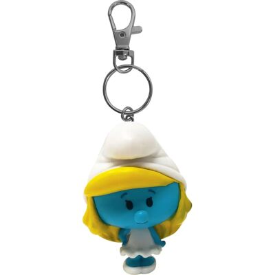 Porte-clés Chibi Schtroumpfette Plastoy - Porte-clé Porte-clés Chibi Schtroumpfette Plastoy - Porte-clé