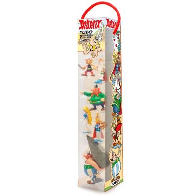 Conjunto de Mini Figuras Asterix Plastoy - 7 Personagens - 4-10cm Conjunto de Mini Figuras Asterix Plastoy - 7 Personagens - 4-10cm