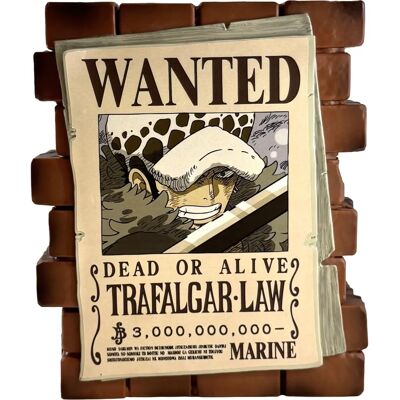 Plastoy Law Wanted Spaarvarken - 16cm - PVC Plastoy Law Wanted Spaarvarken - 16cm - PVC