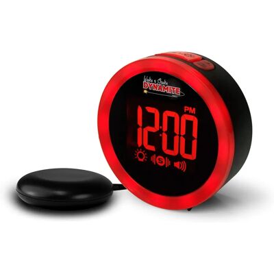 Vibrerande väckarklocka Geemarc med 95dB alarm och ficklampa Vibrerande väckarklocka Geemarc med 95dB alarm och ficklampa