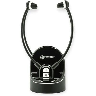 Casque TV sans fil Geemarc CL7370-2 - Son clair - Publicité Casque TV sans fil Geemarc CL7370-2 - Son clair - Publicité