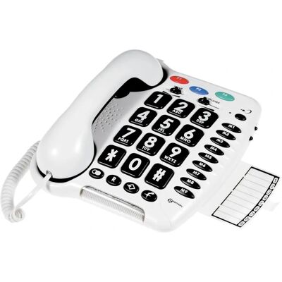 Geemarc CL100 - Telefoon voor ouderen met eenvoudige installatie Geemarc CL100 - Telefoon voor ouderen met eenvoudige installatie