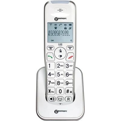Geemarc - Amplidect 295 HS - White - Phone handset Geemarc - Amplidect 295 HS - White - Phone handset