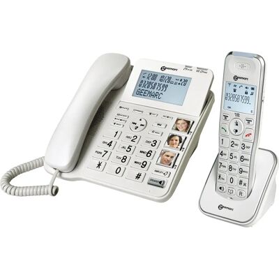 Geemarc Amplidect 295 Combi - Seniorentelefon mit Lauter Klingelton Geemarc Amplidect 295 Combi - Seniorentelefon mit Lauter Klingelton