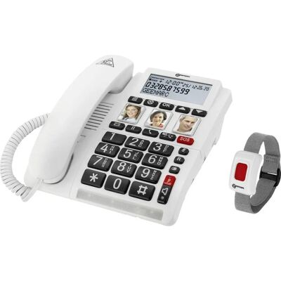 Geemarc CL610 Senioren-Telefon mit Fototasten - Hörgerätekompatibel Geemarc CL610 Senioren-Telefon mit Fototasten - Hörgerätekompatibel