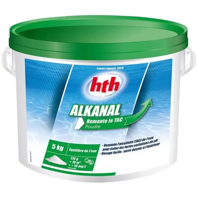 Traitement de l'eau de piscine hth ALKANAL - Augmentateur d'alcalinité - 5kg - Publicité Traitement de l'eau de piscine hth ALKANAL - Augmentateur d'alcalinité - 5kg - Publicité