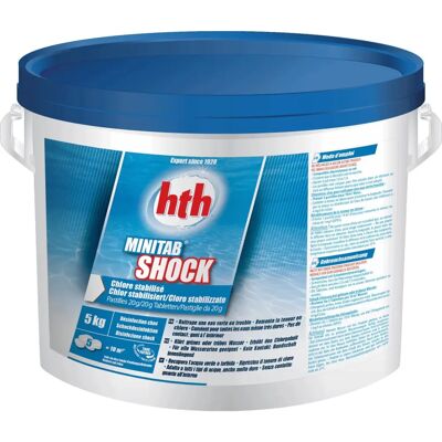 Pastilles de Chlore Shock hth Minitab - 20g, Blanc - Publicité Pastilles de Chlore Shock hth Minitab - 20g, Blanc - Publicité