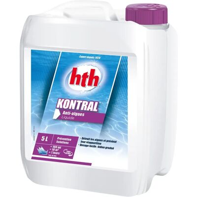 Détruit algues piscine hth KONTRAL - 5L - Gris - Publicité Détruit algues piscine hth KONTRAL - 5L - Gris - Publicité