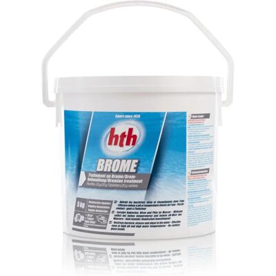 Pastilles de Brome hth 20g - 5kg Désinfection naturelle pour piscine - Publicité Pastilles de Brome hth 20g - 5kg Désinfection naturelle pour piscine - Publicité