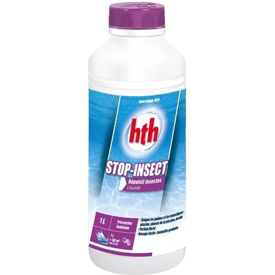 HTH Stop-insect - Répulsif moustiques et guêpes - 1L - Publicité HTH Stop-insect - Répulsif moustiques et guêpes - 1L - Publicité
