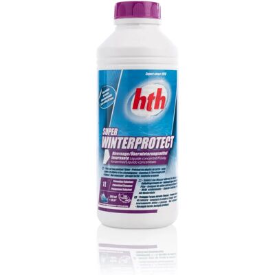 HTH Super Winterprotect - Protection d'hiver pour piscine - Prévenir algues et tartre - Publicité HTH Super Winterprotect - Protection d'hiver pour piscine - Prévenir algues et tartre - Publicité
