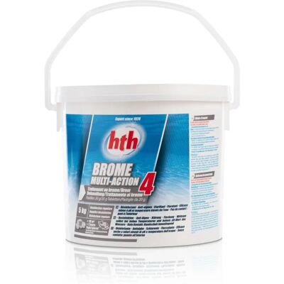 Tablettes de traitement multifonction de brome hth 4 Actions - Publicité Tablettes de traitement multifonction de brome hth 4 Actions - Publicité