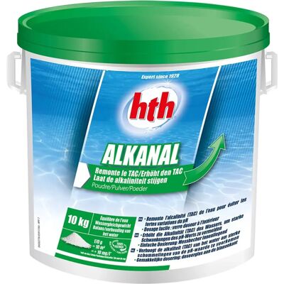 poudre hth ALKANAL - Augmente l'Alcalinité - Produit Piscine - Publicité poudre hth ALKANAL - Augmente l'Alcalinité - Produit Piscine - Publicité