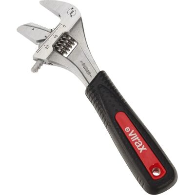 Virax Verstellbare Zange - 162mm, Umkehrbare Backe, Kompakt Virax Verstellbare Zange - 162mm, Umkehrbare Backe, Kompakt
