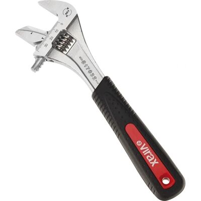 VIRAX Einstellbare Zange - 10 mm - Umkehrbarer Kiefer - ISO 6787 VIRAX Einstellbare Zange - 10 mm - Umkehrbarer Kiefer - ISO 6787