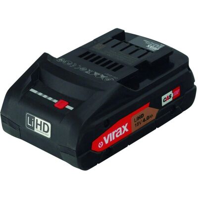 Batería Li-ion HD 18V 4Ah VIRAX - Viper M2X / L2X / Eurostem III Batería Li-ion HD 18V 4Ah VIRAX - Viper M2X / L2X / Eurostem III