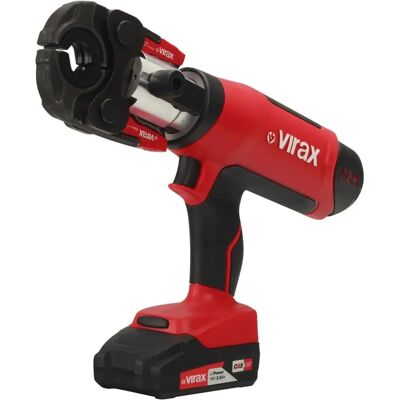 Outil de sertissage Virax Viper L2X - Contrôle automatique, 2 batteries, LED Outil de sertissage Virax Viper L2X - Contrôle automatique, 2 batteries, LED
