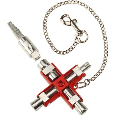 Llave en cruz Virax - Multifuncional de 12 enchufes Llave en cruz Virax - Multifuncional de 12 enchufes